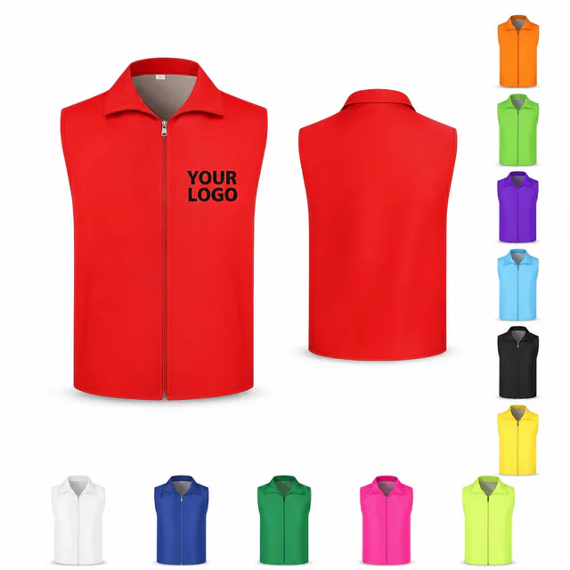 Custom Polyester Volunteer Event Vest
