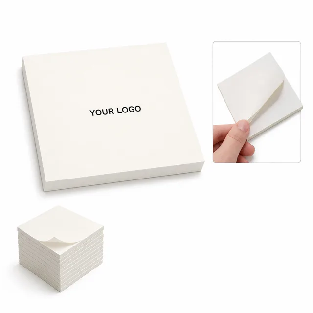 Custom Printed Sticky Note Pads 3x3 Inches