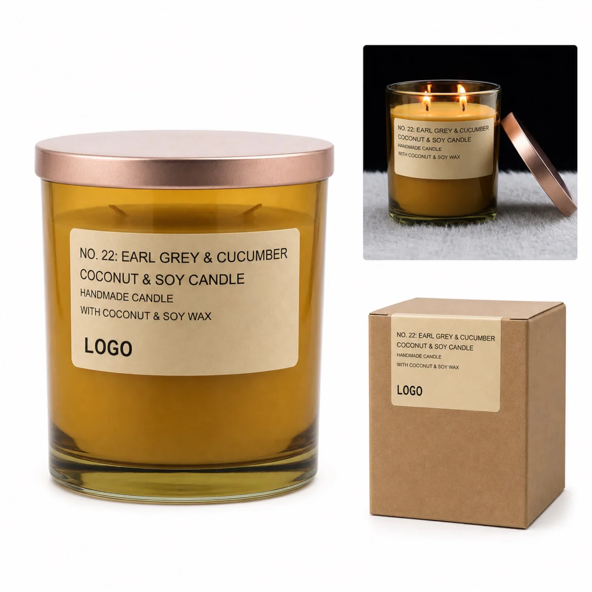 Aromatic Soy Wax Candle For Promotional Gifts