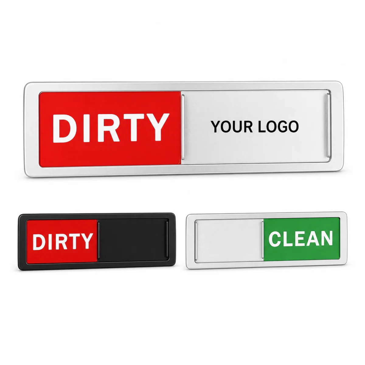 Magnetic Dishwasher Clean Dirty Sign