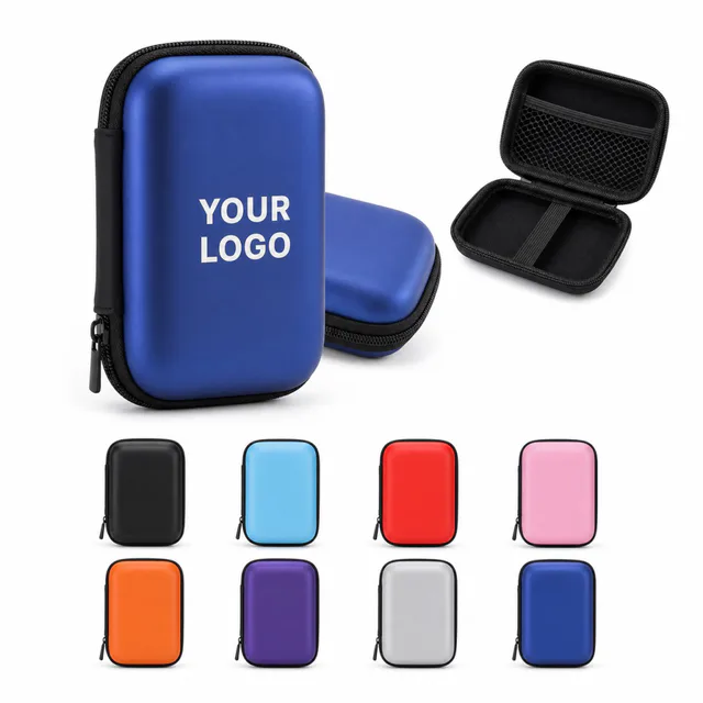 Portable EVA Headphone Case for Travel and Storage