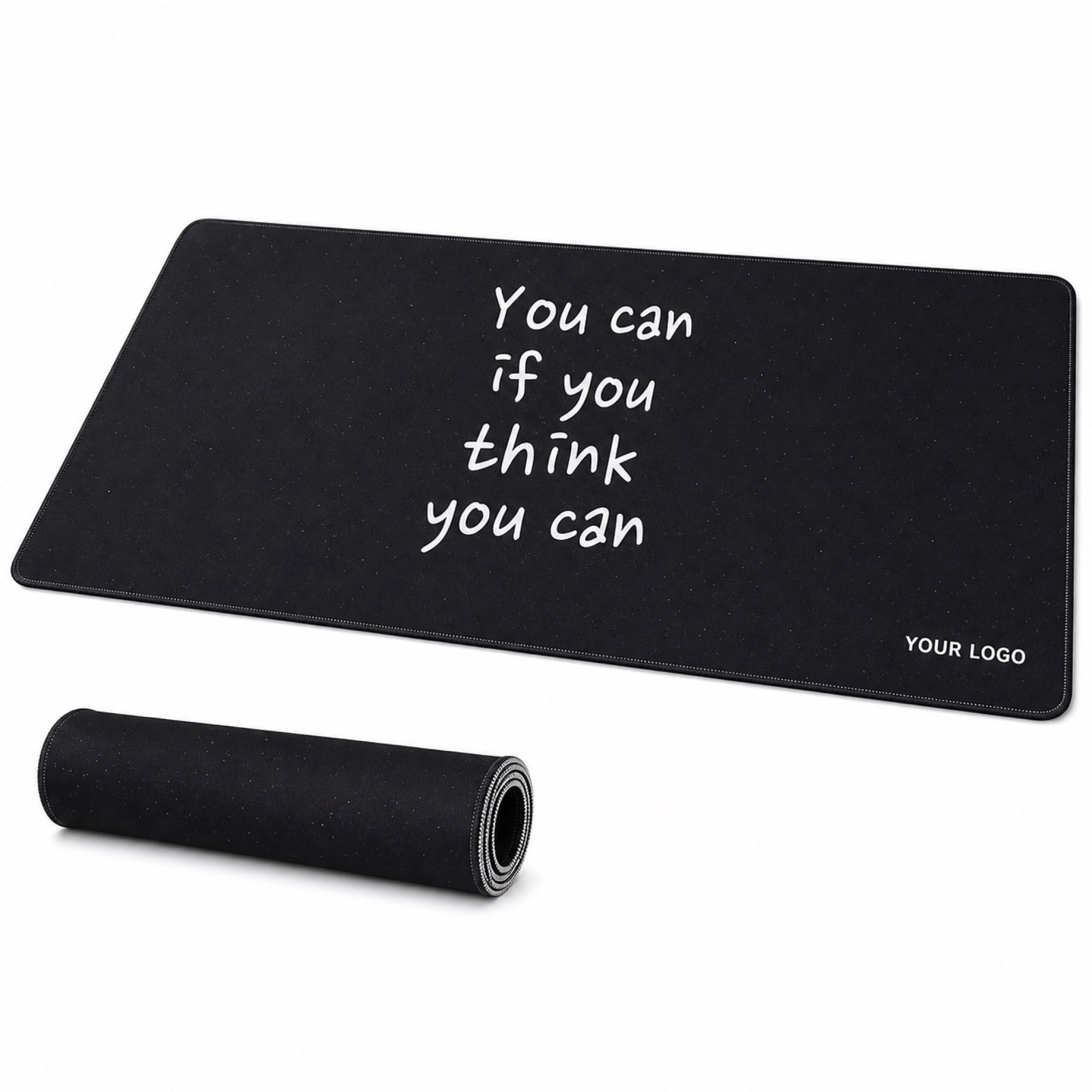 Large Gaming Mouse Pad with Stitched Edge