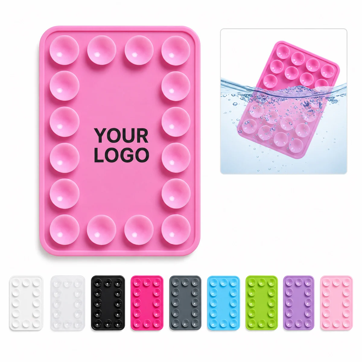 Silicone Phone Suction Pad For Desk And Dashboard