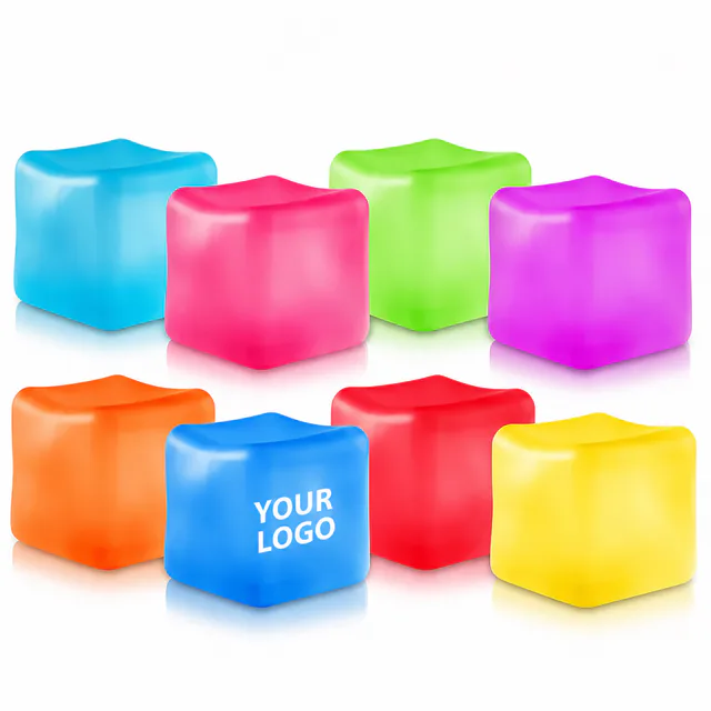 3.5CM Cube Ice Maltose Squishy Stress Relief Toy