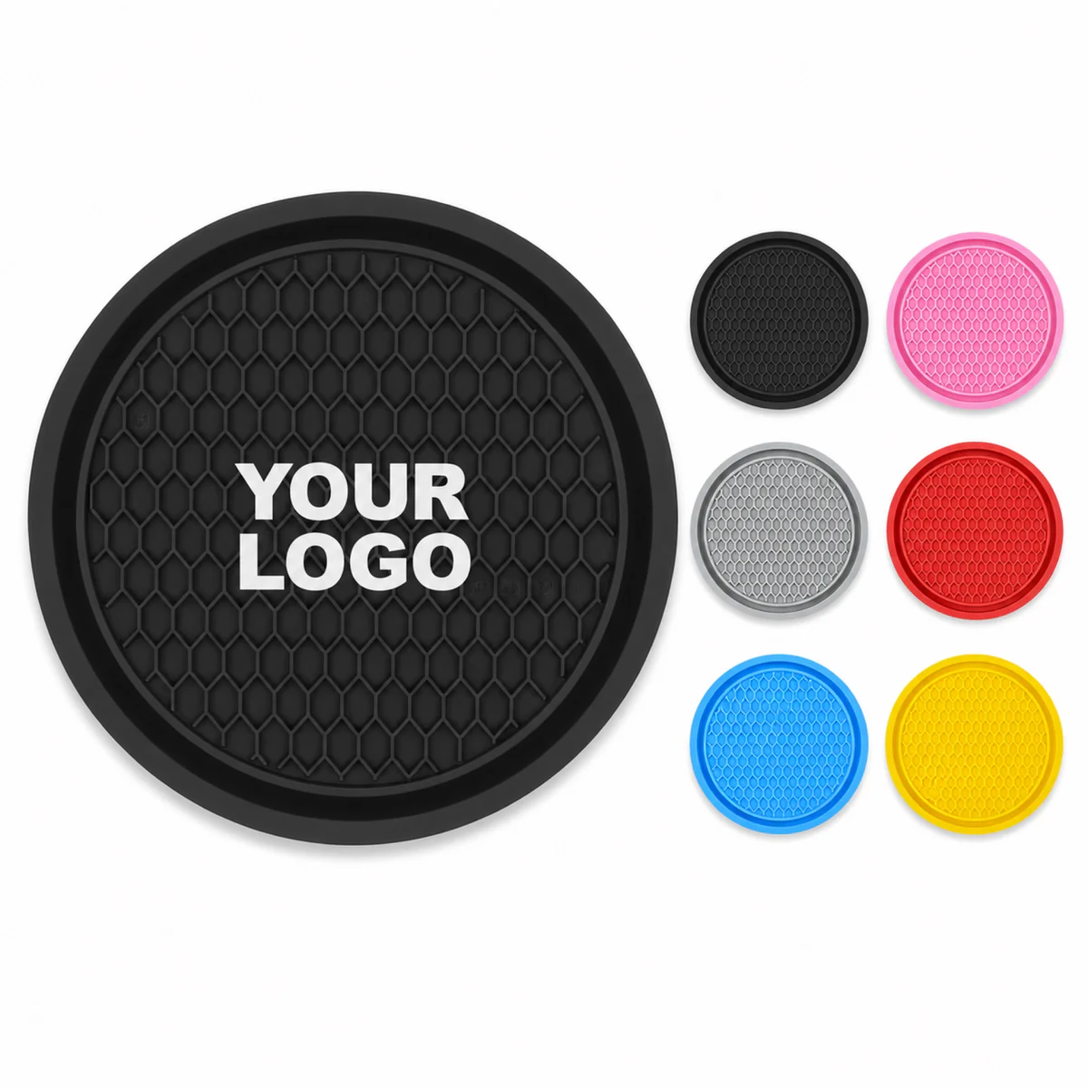 Custom Silicone Car Cup Holder Coaster