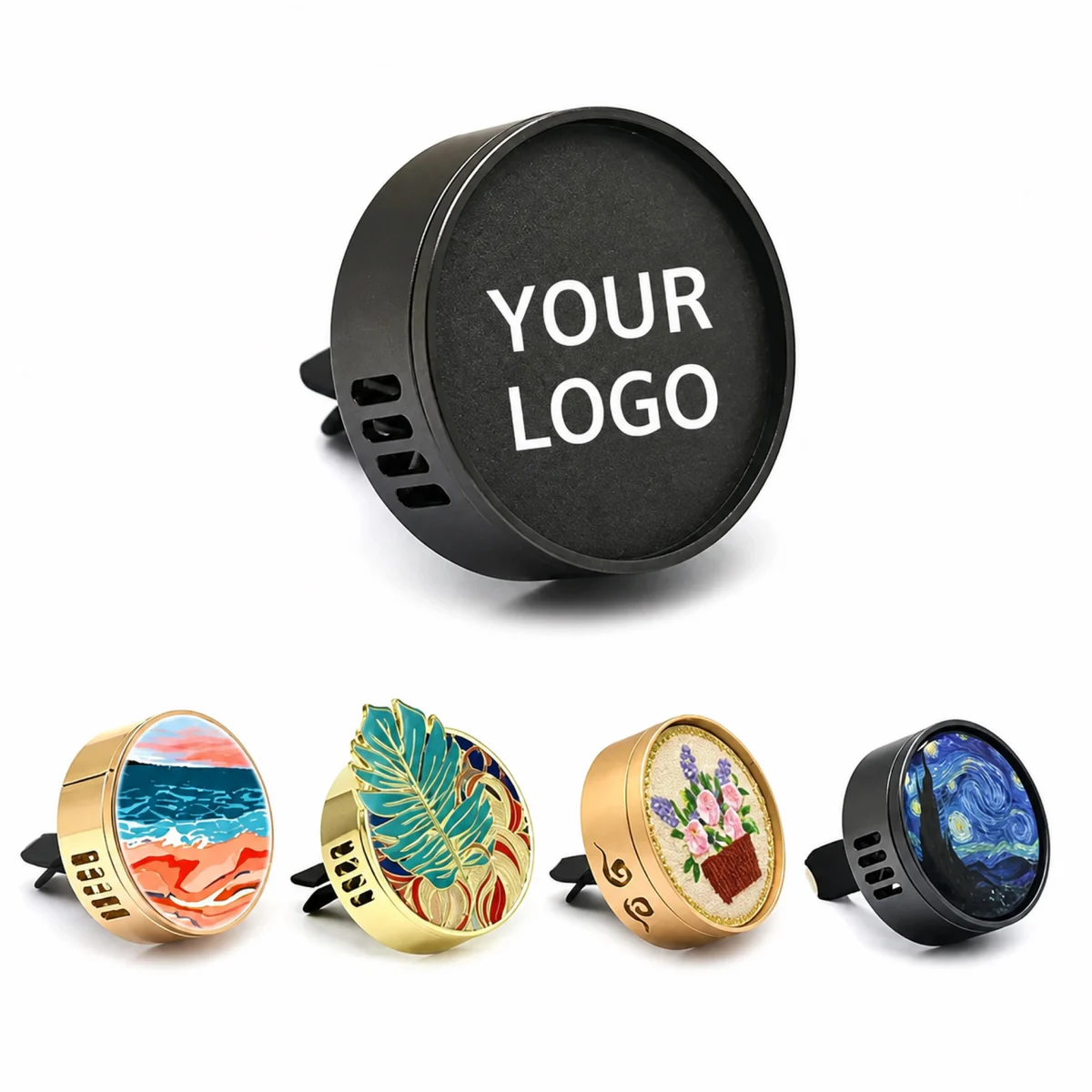Custom Metal Car Vent Aroma Diffuser Clip