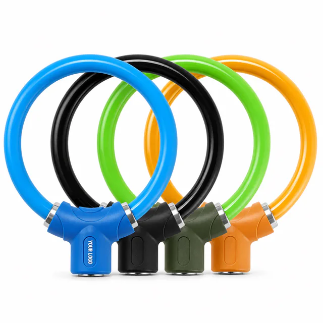 Steel Cable Bicycle Ring Key Lock Anti-Theft
