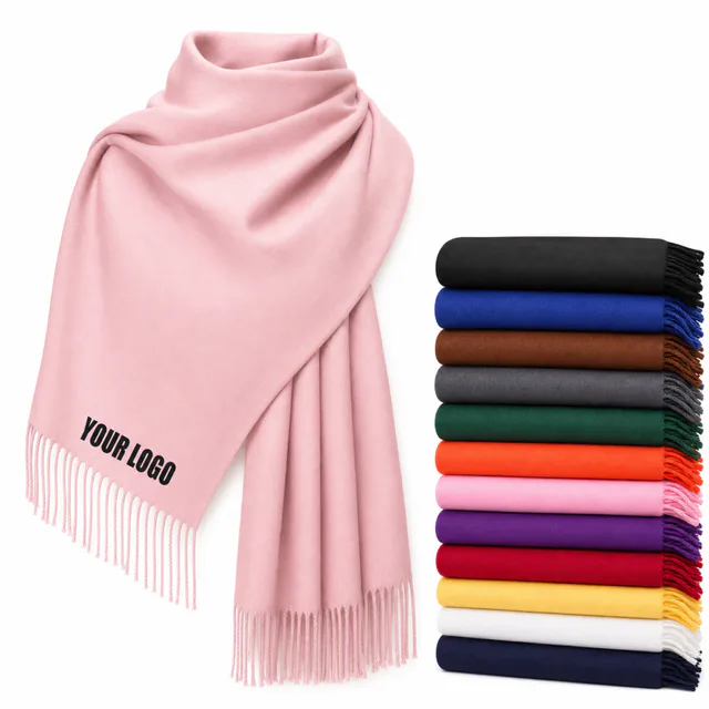 Soft Cashmere Pashmina Solid Shawl Wrap Scarf