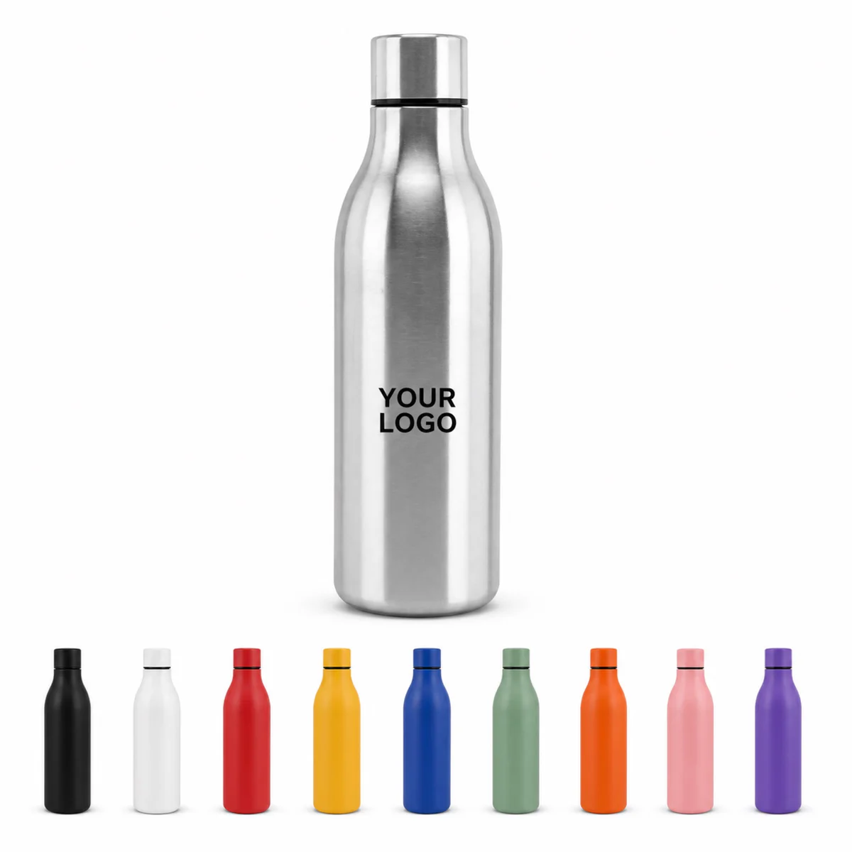 Stainless Steel Small Mouth Cola Shaped Water Bottle