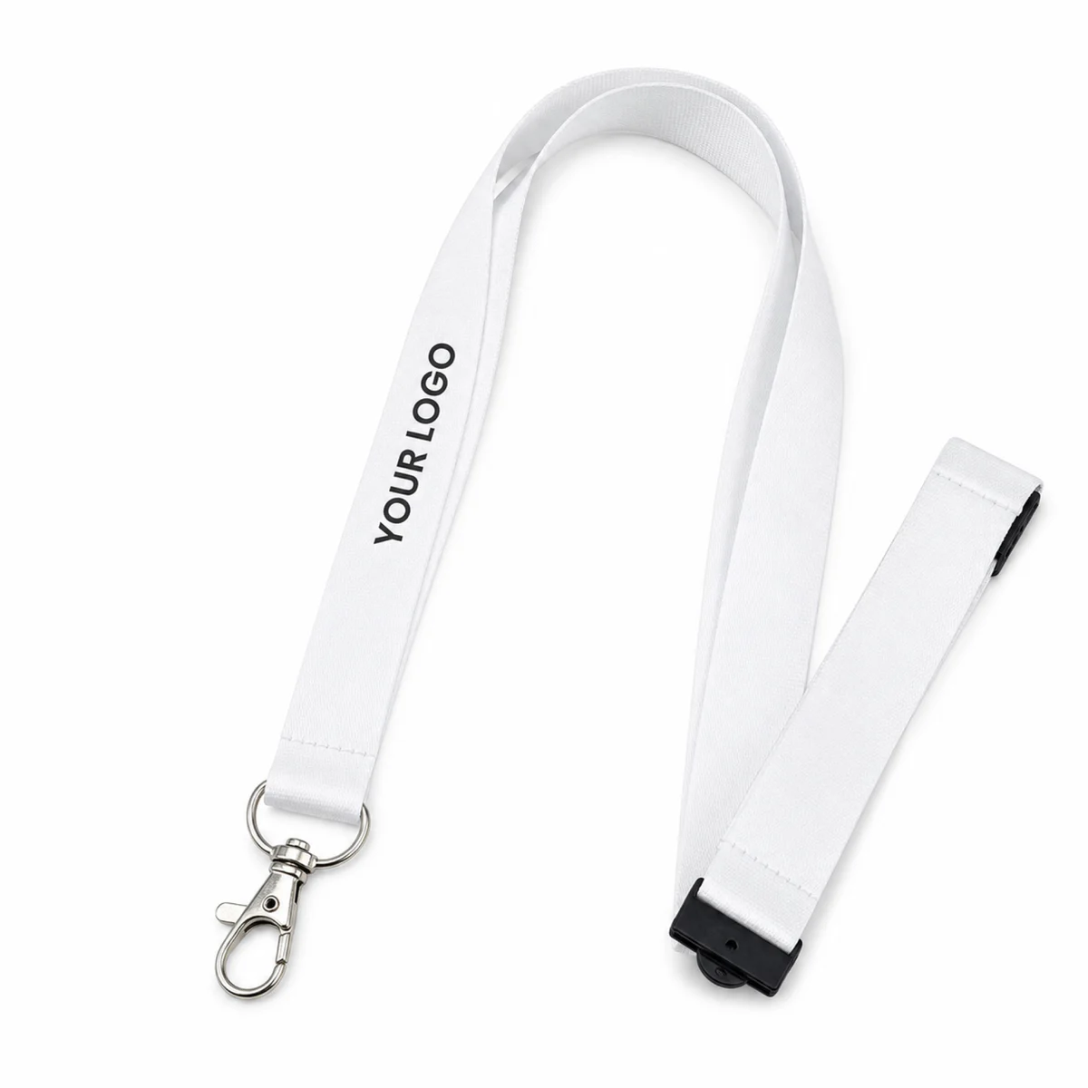 Custom Polyester Neck Strap Lanyard For ID Badges And Promotional Events
