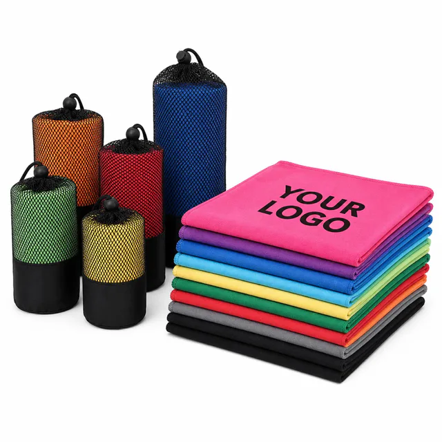 Microfiber Beach Towel Fast Dry Sand-Free Sport