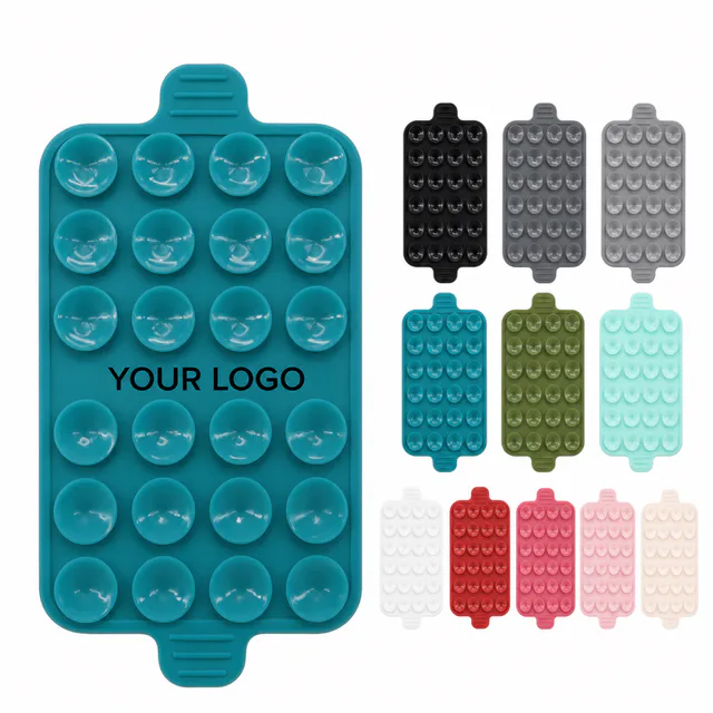 Custom Silicone Double-Sided Suction Cup Phone Holder