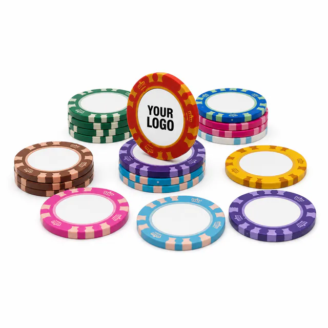 Custom Clay Poker Chip For Casino Events And Promotions