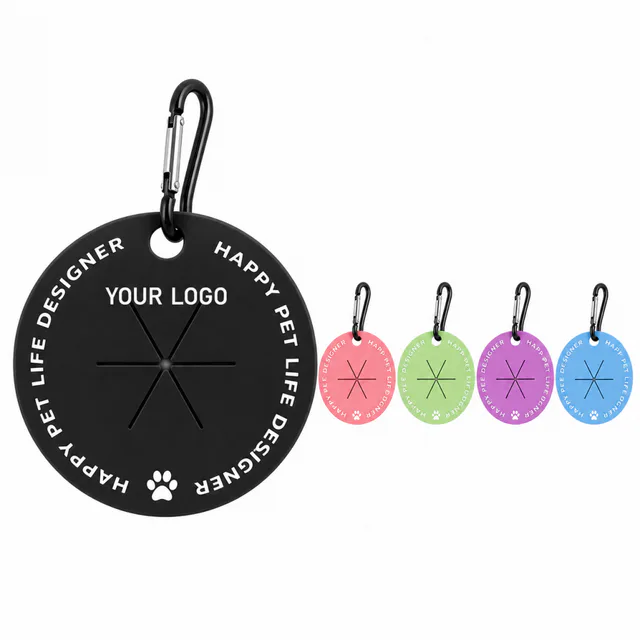 Custom Pet Waste Bag Holder Clip For Dog Walking