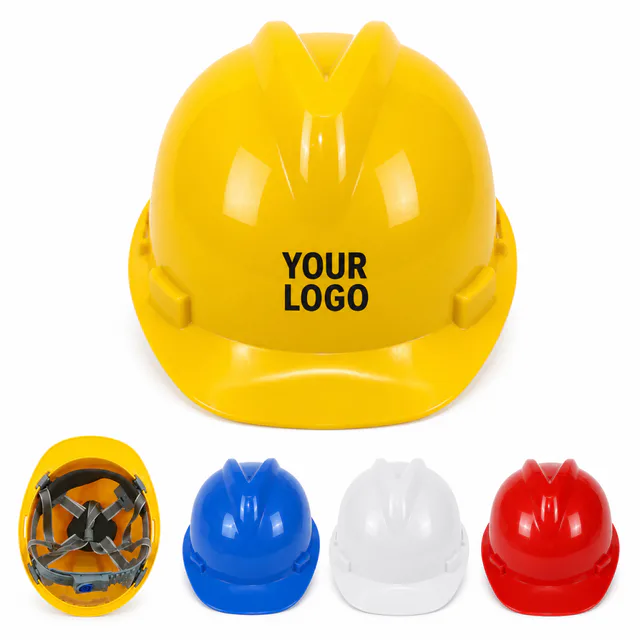 Custom Adjustable ABS Plastic Construction Safety Hard Hat