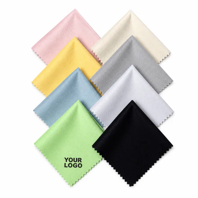Custom Microfiber Cleaning Cloth For Glasses Screens And Lenses