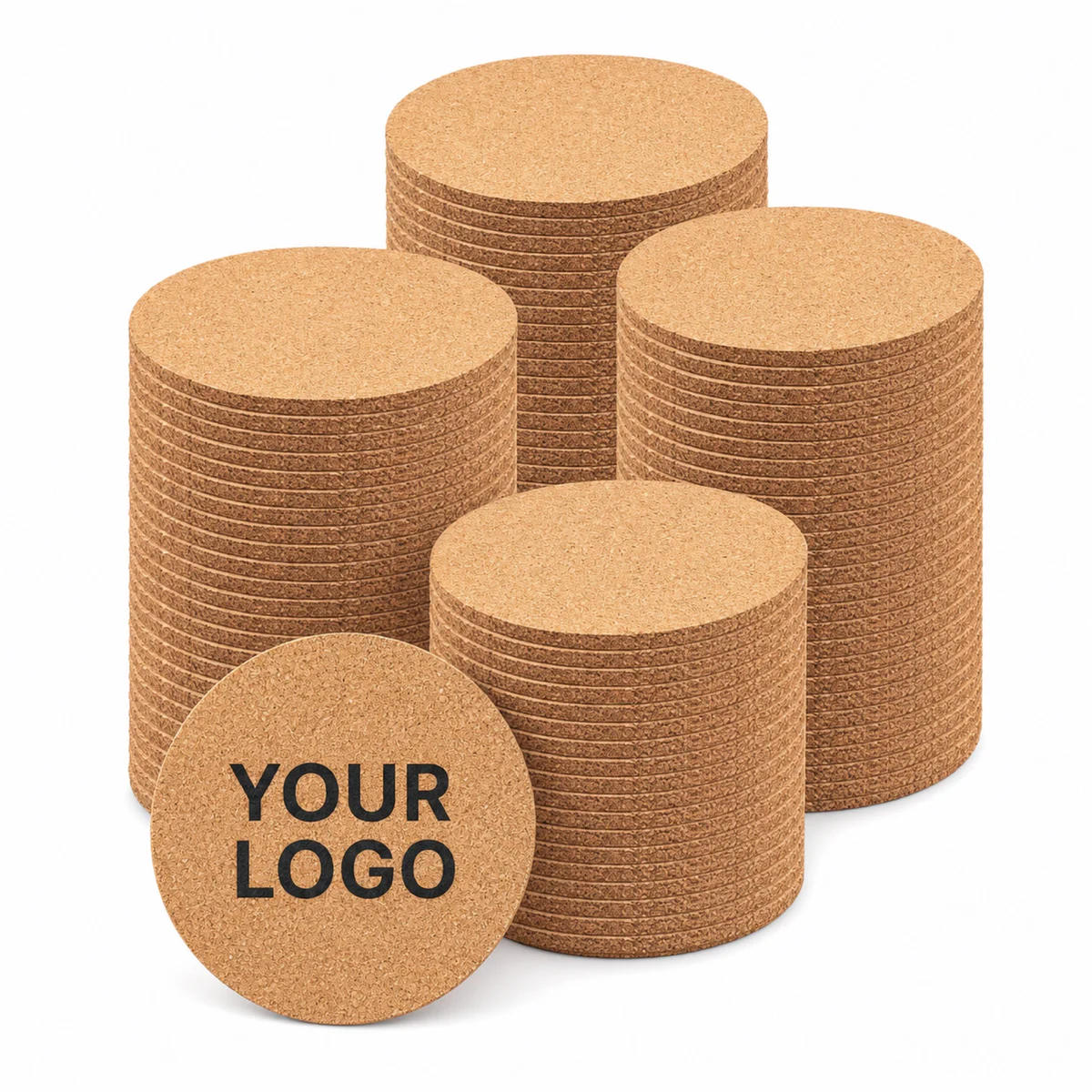 Custom Cork Drink Coasters For Restaurant And Bar Promotions