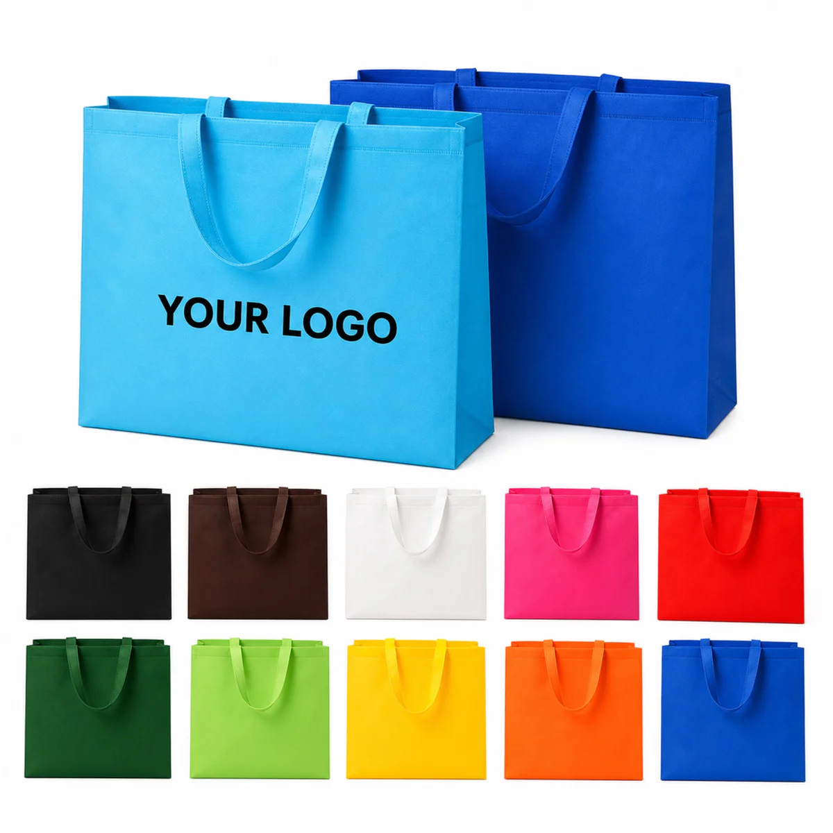 Reinforced Non-Woven Tote Bag For Promotional Events And Retail Use