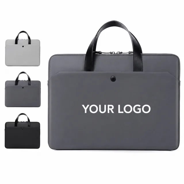14 Inch Polyester Laptop Briefcase Tote Bag