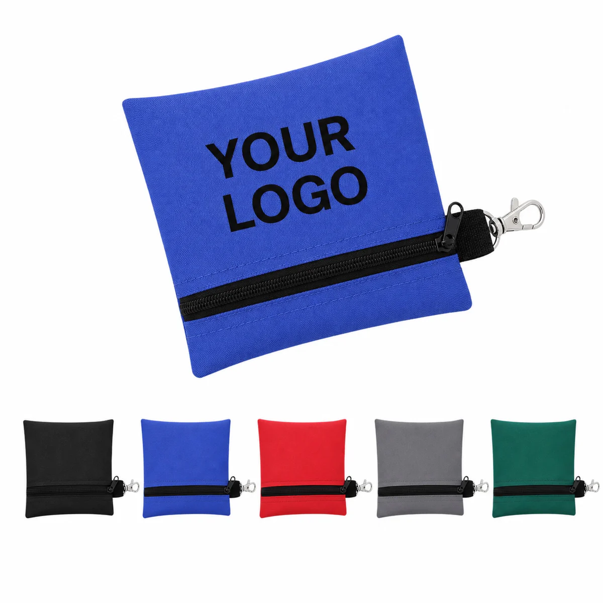 Portable Golf Ball And Tee Tool Storage Waist Pouch