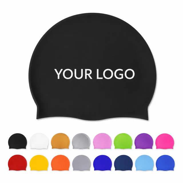Custom Silicone Swim Cap For Swimming And Water Sports