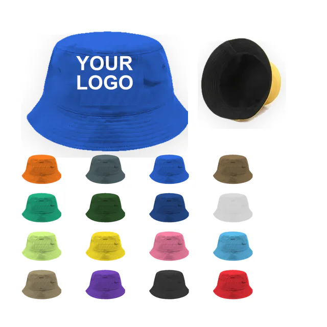 Custom Cotton Bucket Hat For Outdoor Sun Protection