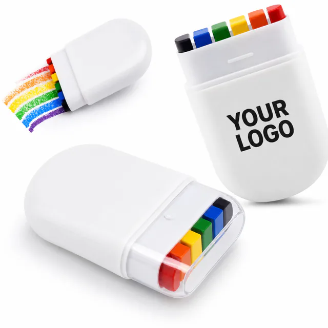 Rainbow Fan Brush Face Paint Crayon For Pride Events