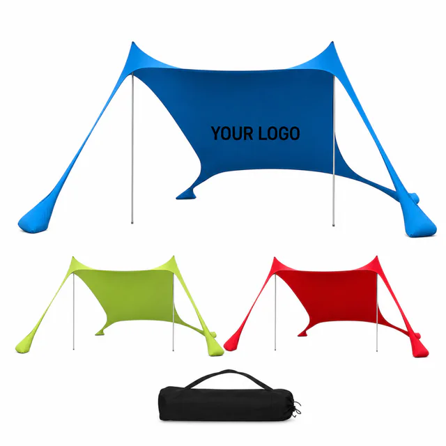 Beach Tent With Carry Bag For Outdoor Shade