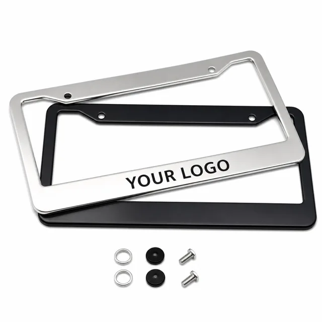 Custom Stainless Steel License Plate Frame
