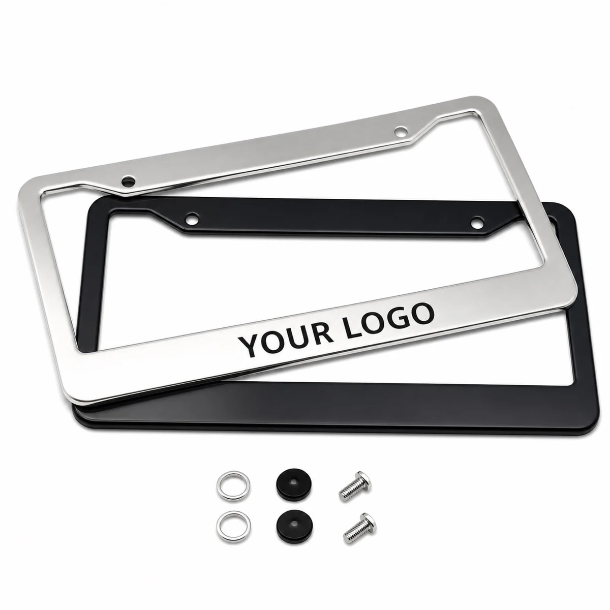Custom Stainless Steel License Plate Frame