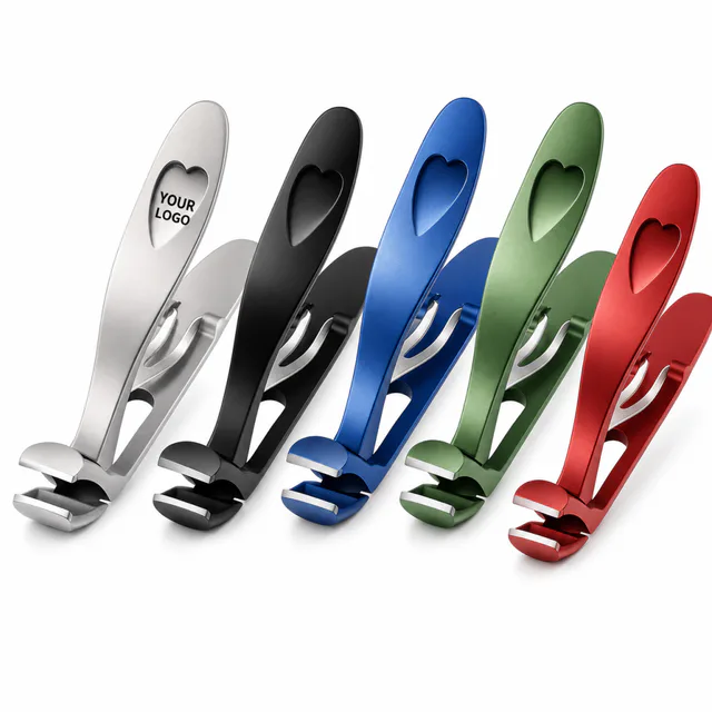 Thick Stainless Steel Nail Clipper With Extended Handle