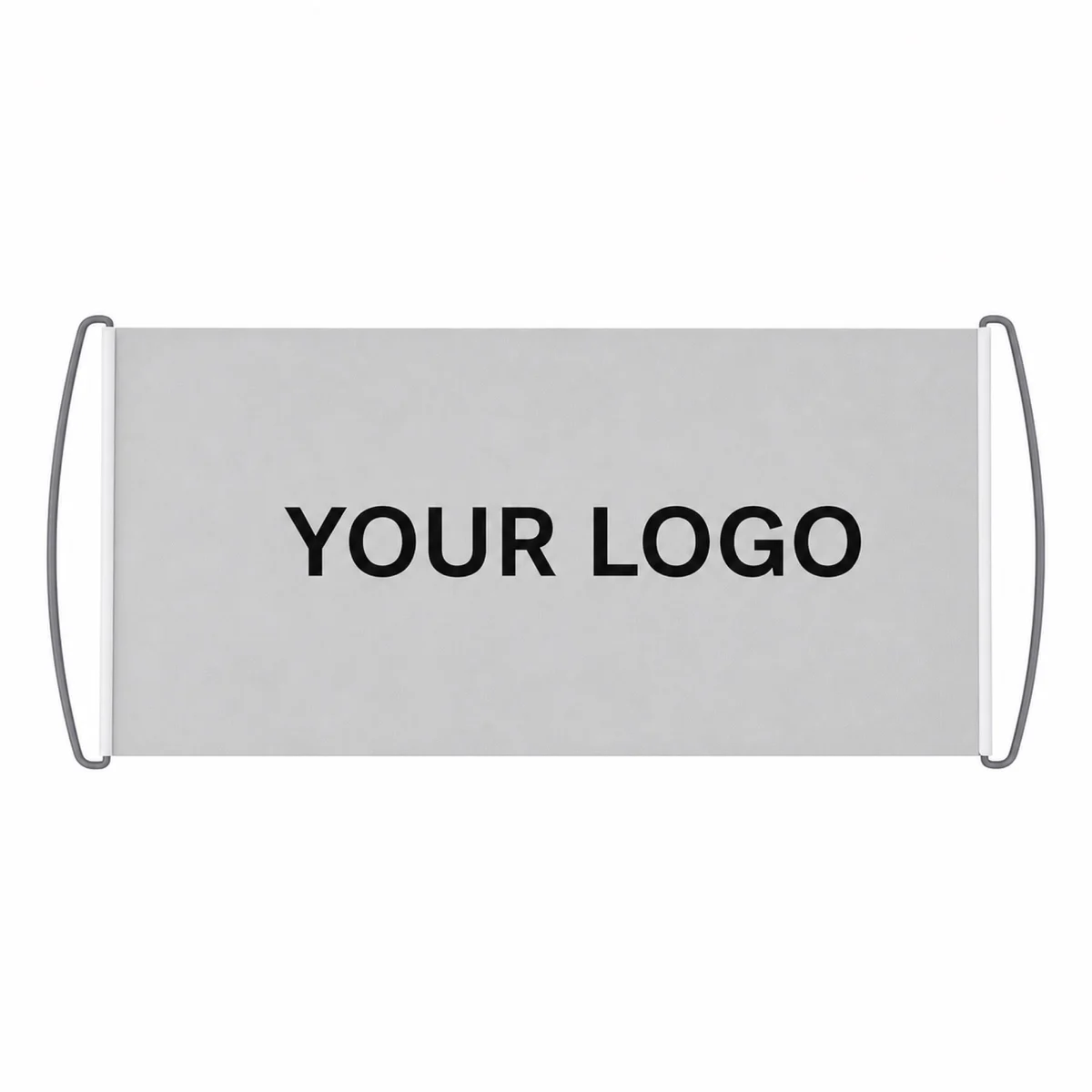 Custom Retractable Polyester Garden Banner Full Color Digital Print