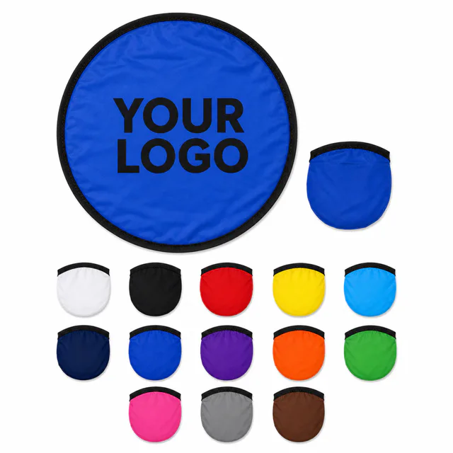 9.8 Inch Polyester Flying Disc With Storage Pouch