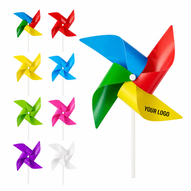 Children's Toy Windmill PVC DIY Craft Pinwheel