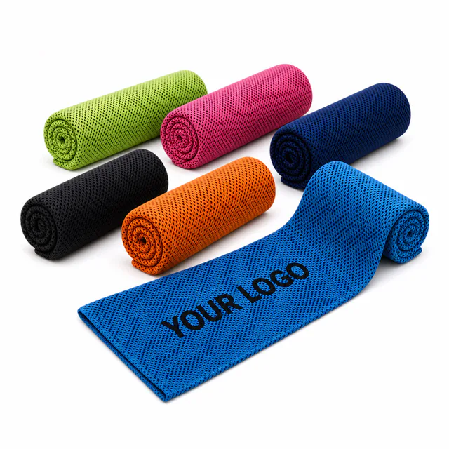 Custom Cooling Towel Polyester Quick Dry Sports Towel