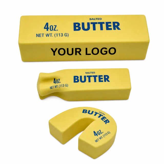 Butter Scented PU Stress Relief Squishy Toy
