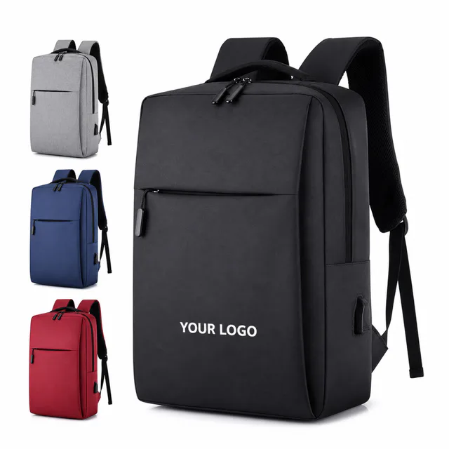 Custom Polyester Computer Backpack For Business Travel And Daily Use