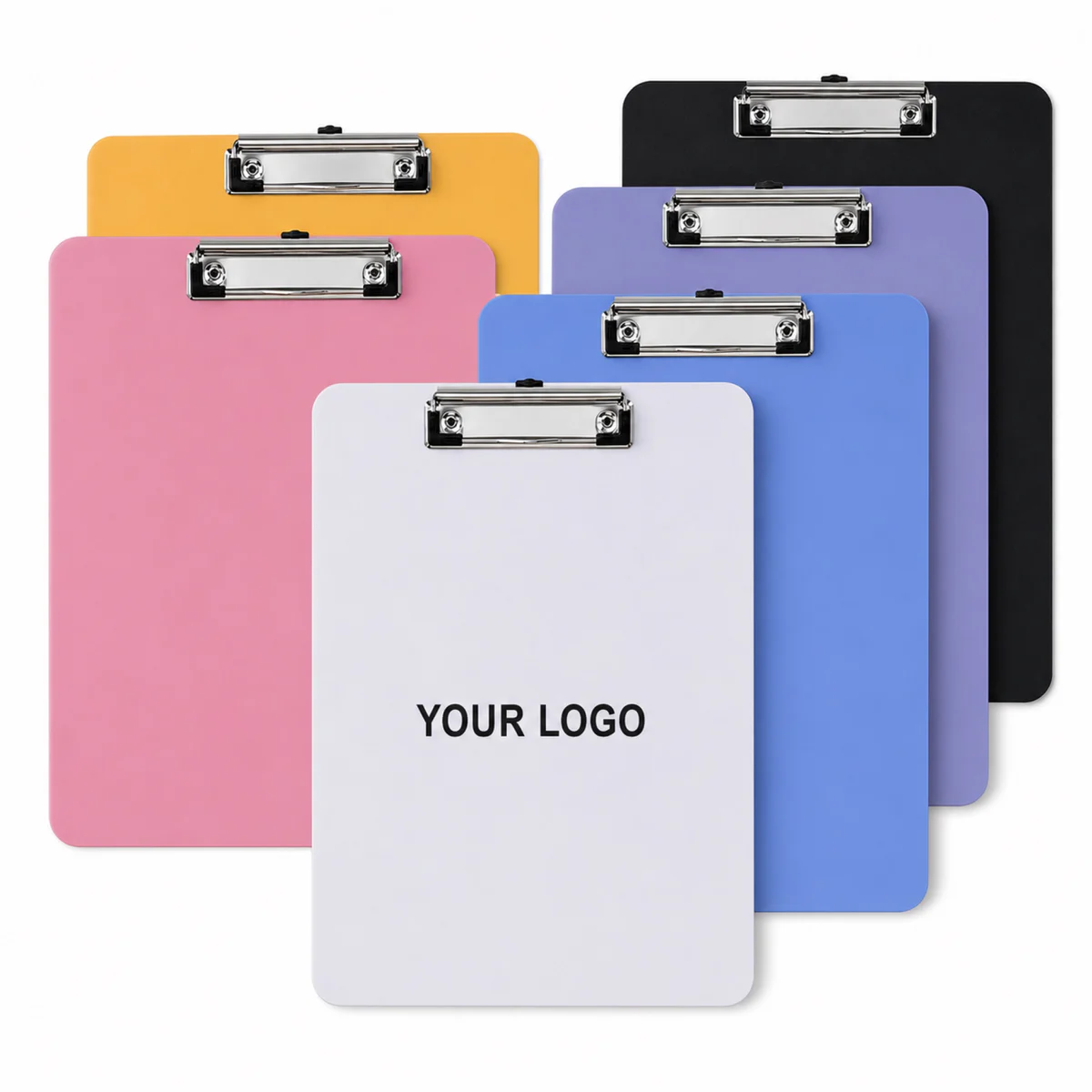 A4 Size Plastic Writing Board Custom Logo Clipboard For Office School