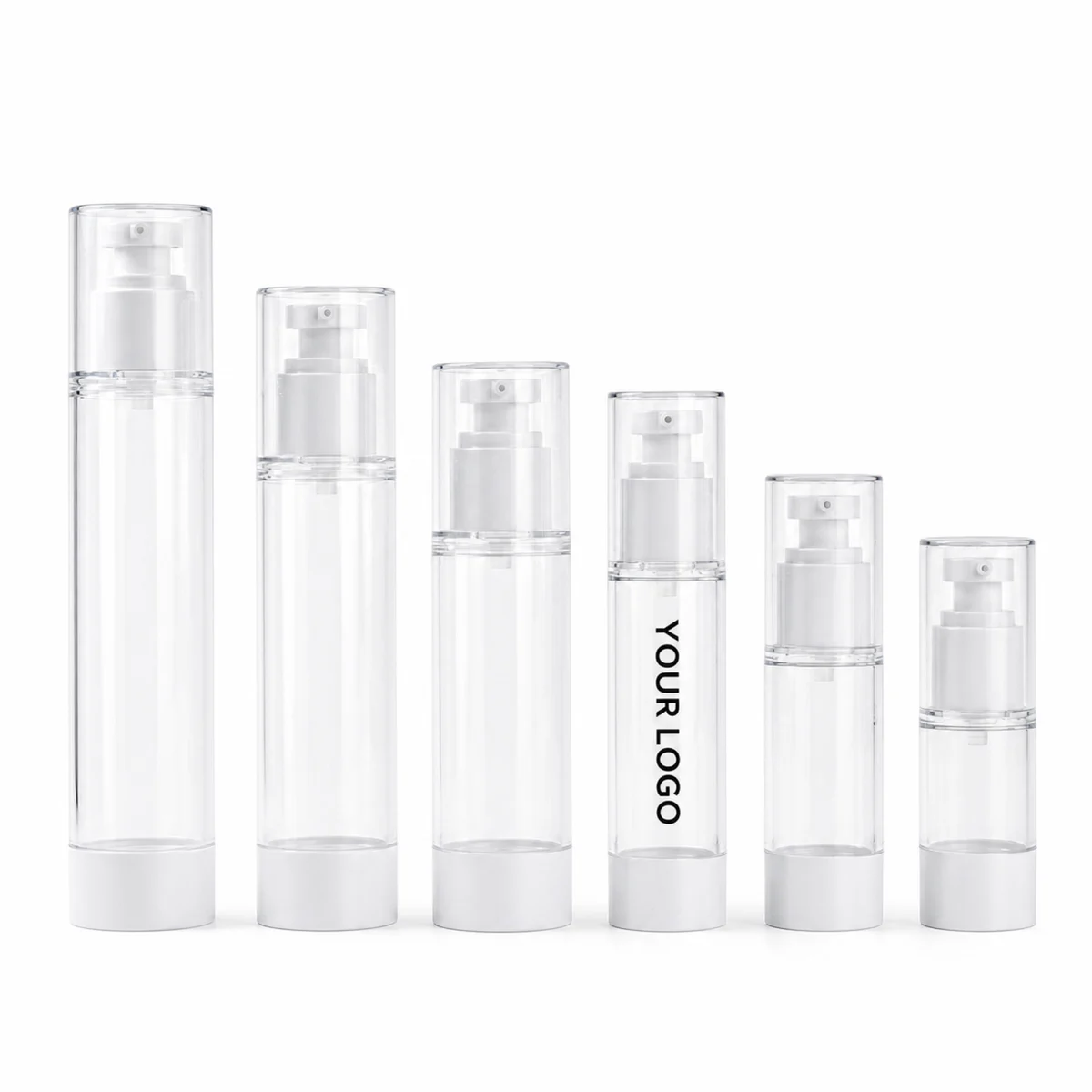 Transparent PETG Plastic Press Type Vacuum Spray Bottle