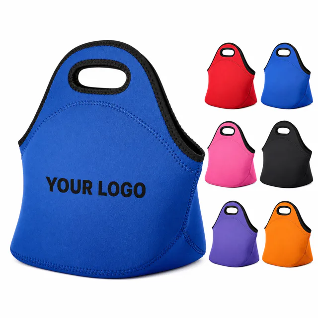 Neoprene Insulated Lunch Tote Bag With Custom Logo