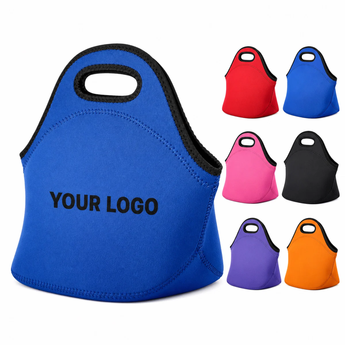 Neoprene Insulated Lunch Tote Bag With Custom Logo