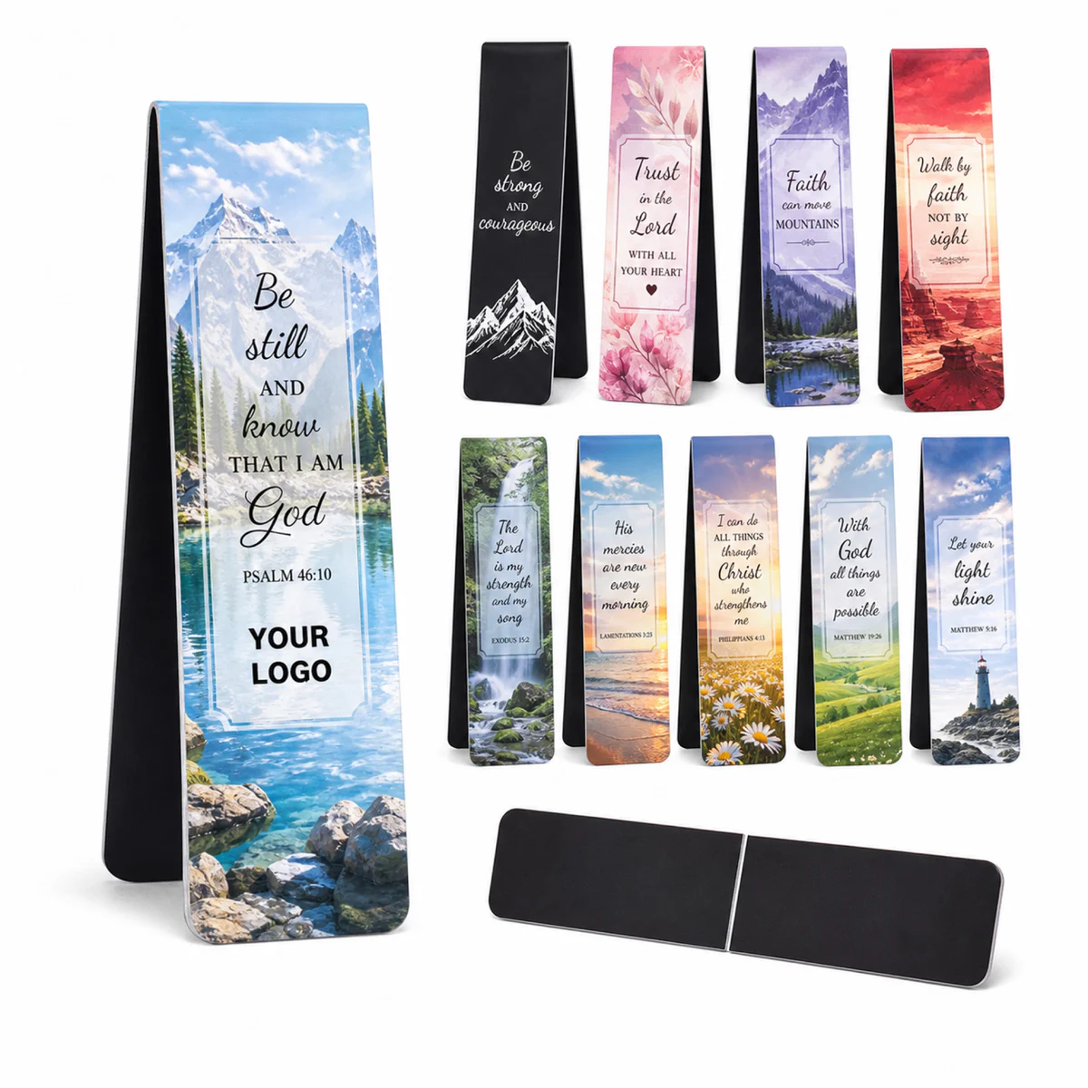 Custom Magnetic Bookmark 2.36 Inch Full Color Promotional Book Accessory