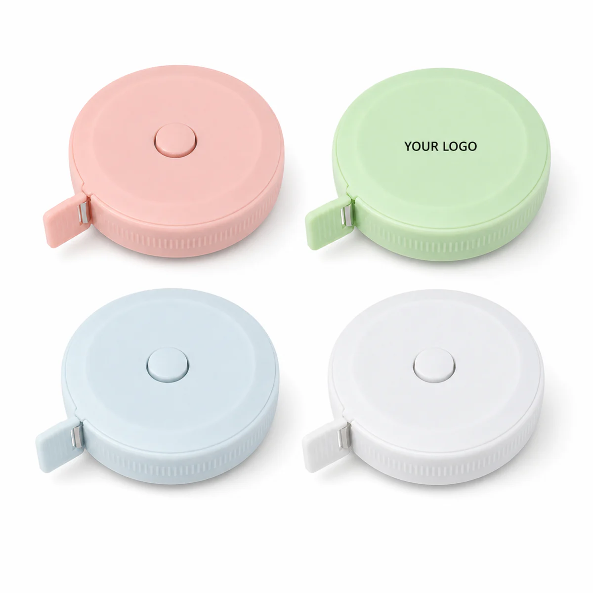 60 Inch Retractable Round Soft Tape Measure With Fiberglass Blade