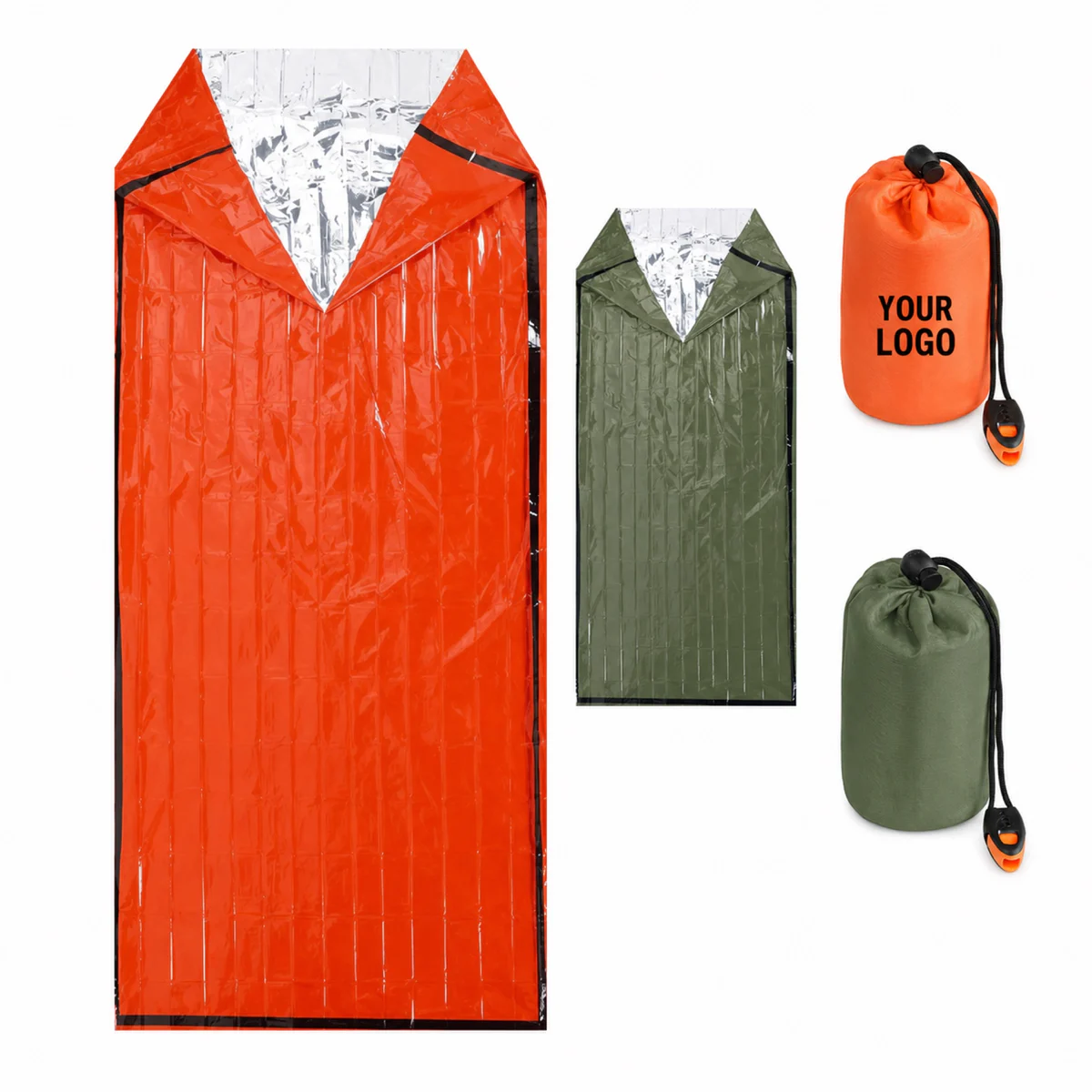 Emergency Thermal Foil Bivy Sleeping Bag