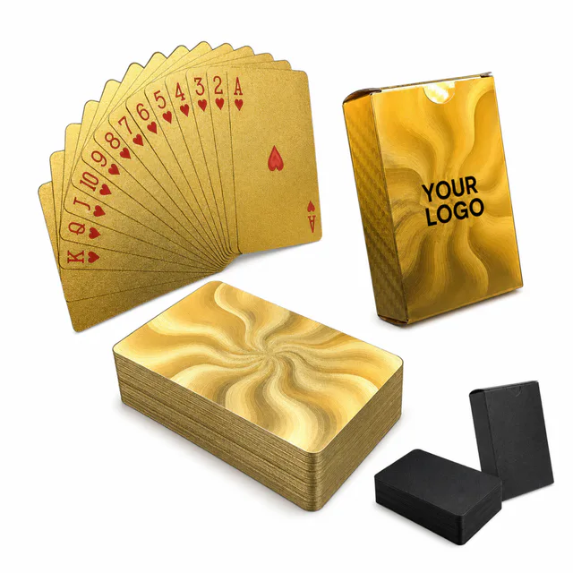 Custom PVC Waterproof Playing Cards For Poker And Magic Tricks