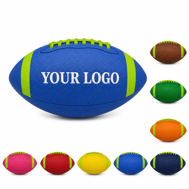Custom Synthetic PU American Football For Sports Events And Promotions