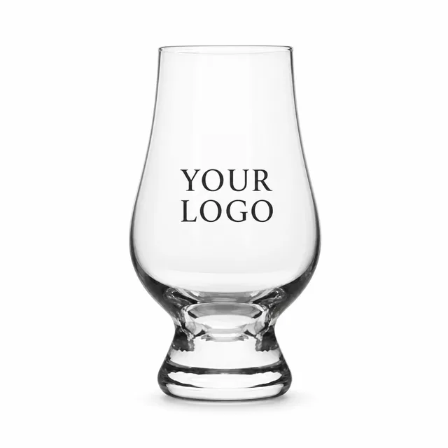 6 Oz Whisky Tasting Glass Tulip Shaped Clear Glass