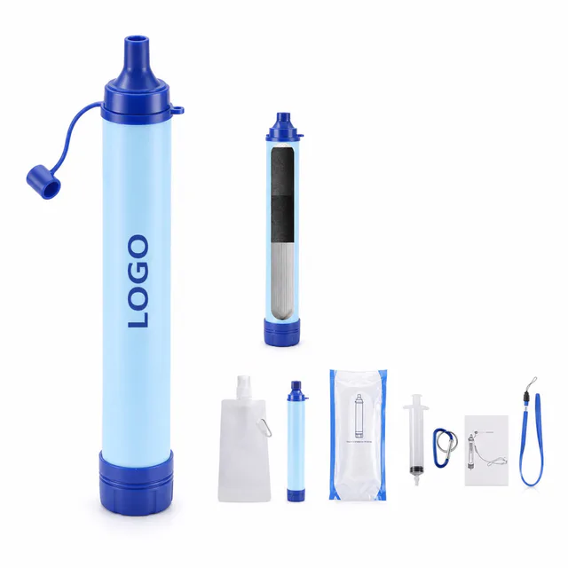 Mini Water Filtration System 8.3" x 1.2"