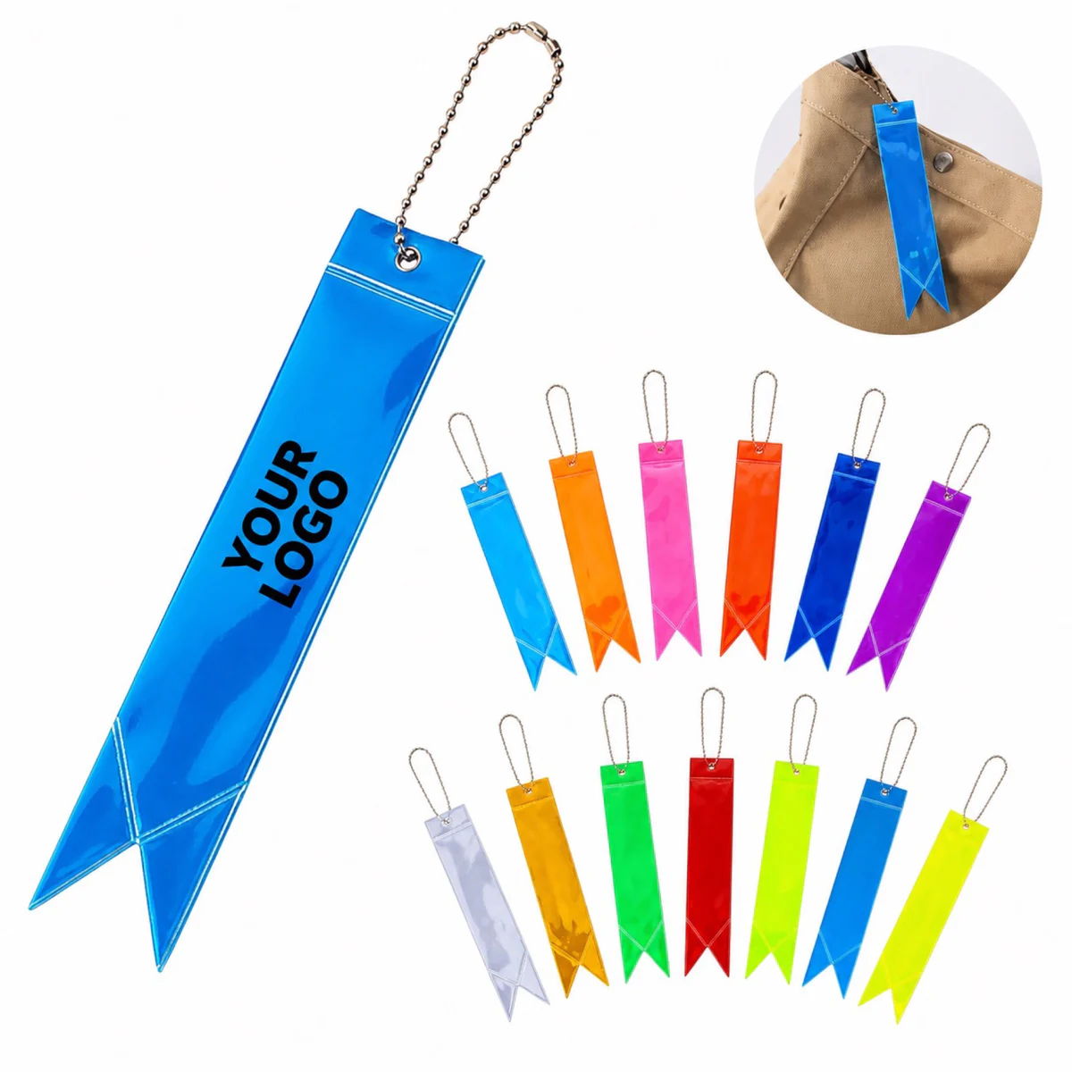 Reflective Pendant Streamers For Night Safety