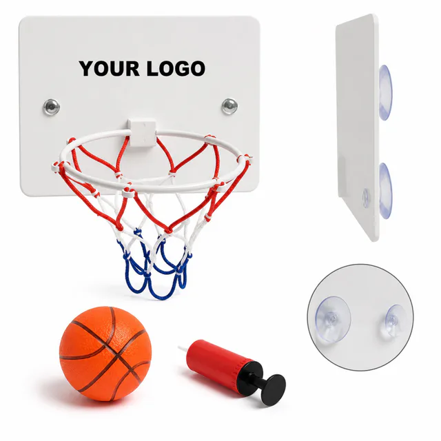 Mini Indoor Plastic Basketball Hoop Set For Office